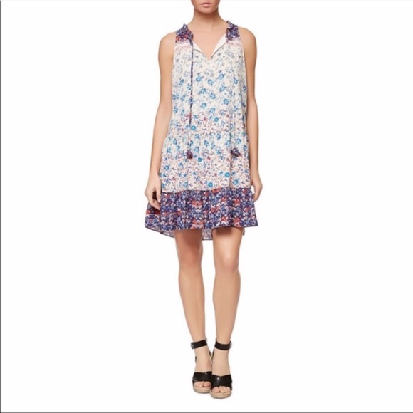 SANCTUARY Boho Floral Printed Tassel Swing Dress - Picture 2 of 6